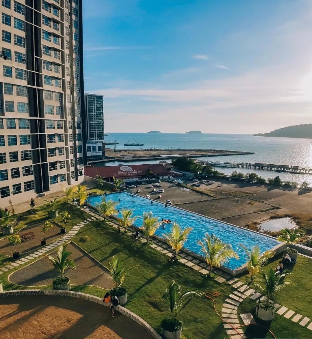 Seaview Luxury Condo Homestay 2Bed 2Bath Jesselton Quay By R2 Residence Κότα Κιναμπαλού Εξωτερικό φωτογραφία